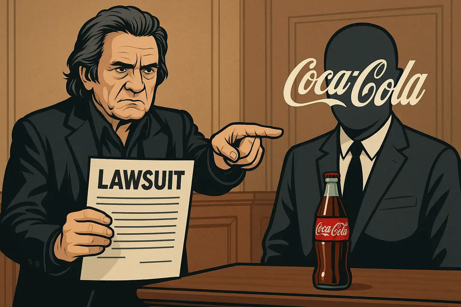 Al momento stai visualizzando Causa contro Coca-Cola per la voce di Johnny Cash